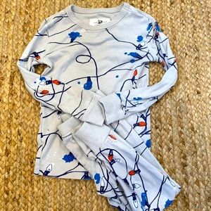 CrewCuts Christmas Light PJs Size 4T